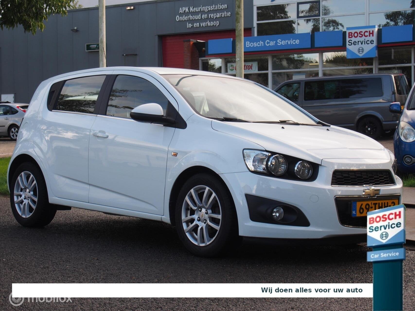 Chevrolet Aveo 1.4 LTZ, Auto's, Voorwielaandrijving, Euro 5, 101 pk, Gebruikt