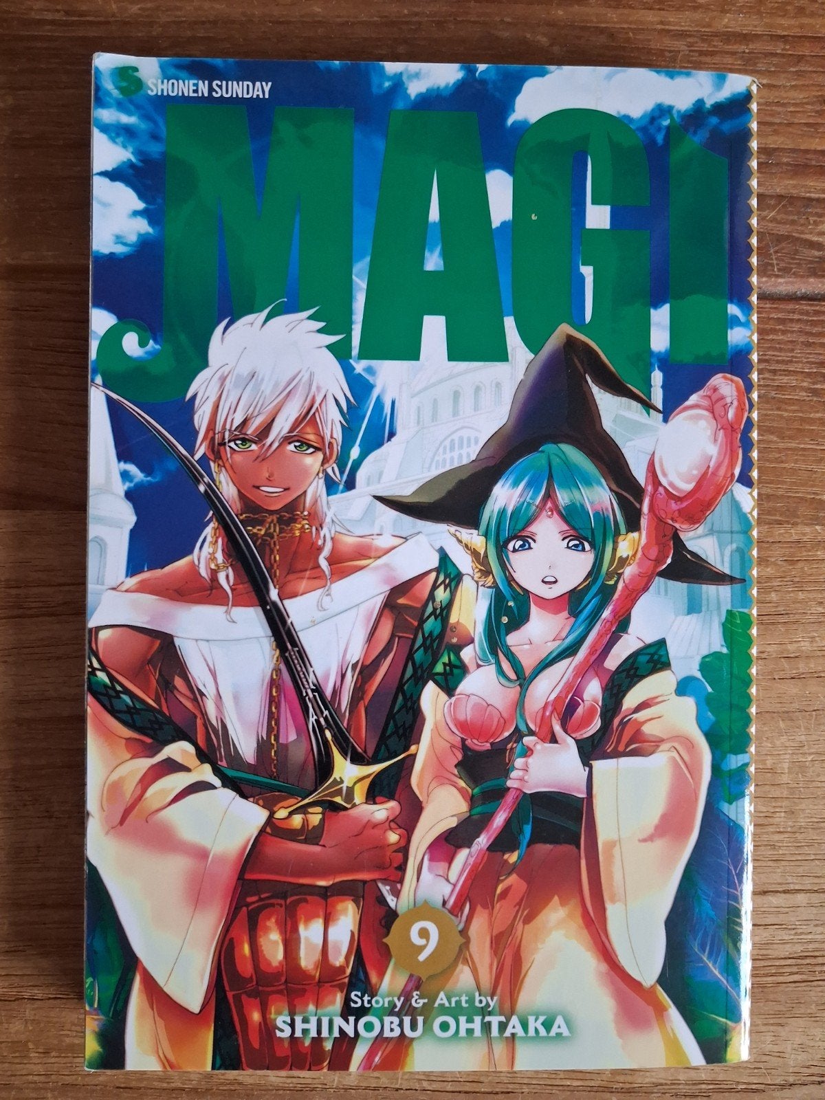 Shinobu Ohtaka - Magi: The Labyrinth of Magic, Vol. 9, Eén stripboek, Ophalen of Verzenden, Zo goed als nieuw, Shinobu Ohtaka