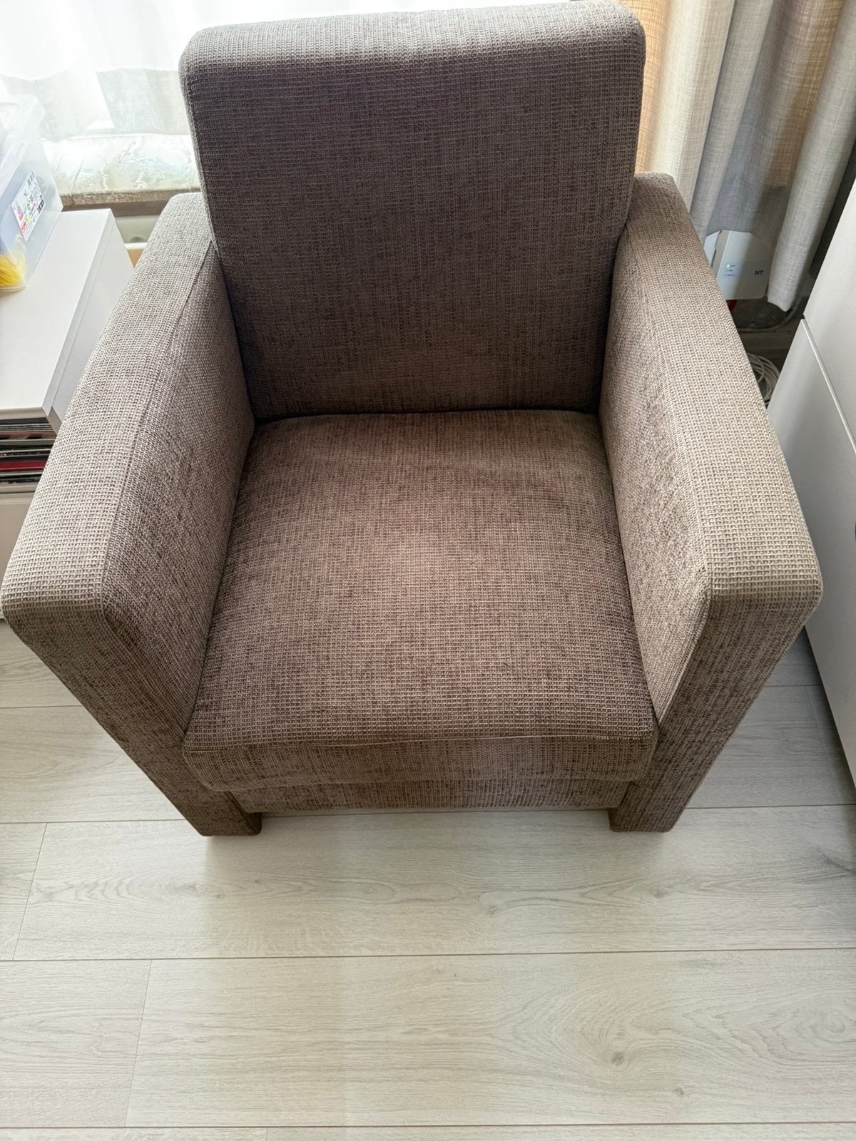 Tekoop fauteuils 2 stuks, Ophalen, Zo goed als nieuw, 75 tot 100 cm, 50 tot 75 cm