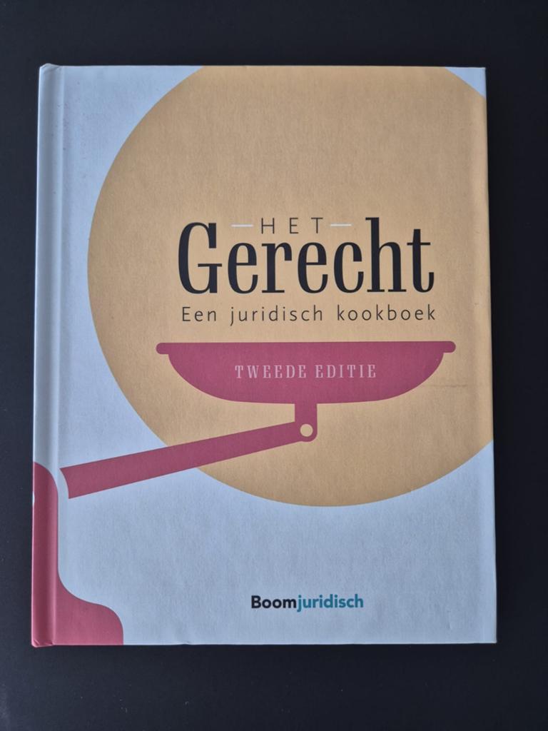 Het Gerecht: Een juridisch kookboek - Tweede Editie, Boeken, Kookboeken, Boomjuridisch, Zo goed als nieuw, Overige gebieden, Tapas, Hapjes en Dim Sum