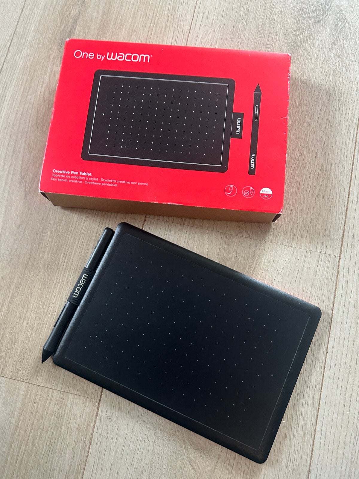 Wacom One Creative Pen Tablet CTL-472 - Nog nooit gebruikt, Computers en Software, Tekentablets, Ophalen of Verzenden, Nieuw, Bedraad
