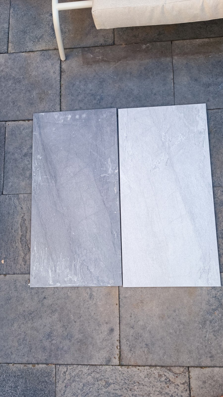 Gratis afhalen: tegels 90x45x1cm, Ophalen, 60 cm of meer, Minder dan 5 m², Vloertegels