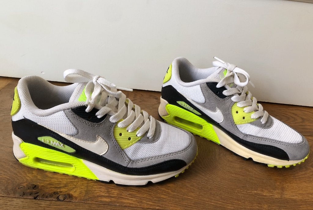 Nike Air Max 90 Gs Volt 2011 4Y 36 UK3.5 3007793-046, Nike air max, Overige kleuren, Ophalen of Verzenden, Sneakers of Gympen