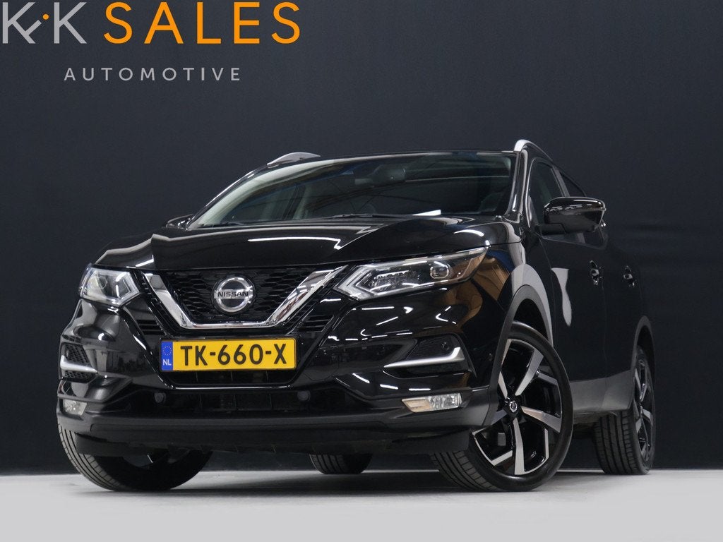 Nissan QASHQAI 1.2 Tekna [TREKHAAK, 360° CAMERA, PDC, CRUIS, Auto's, Gebruikt, 4 cilinders, 116 pk, Zwart