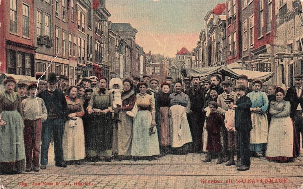 703-111-027 s-Gravenhage, Verzamelen, Ansichtkaarten | Nederland, Verzenden, Voor 1920, Zuid-Holland