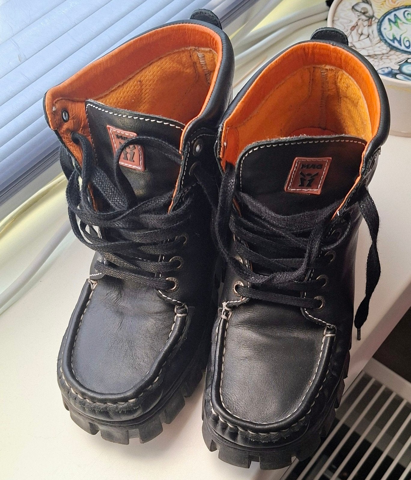 Zwarte MAG Megamok Schoenen, Kleding | Dames, Zwart, Lage of Enkellaarzen, MAG, Ophalen of Verzenden