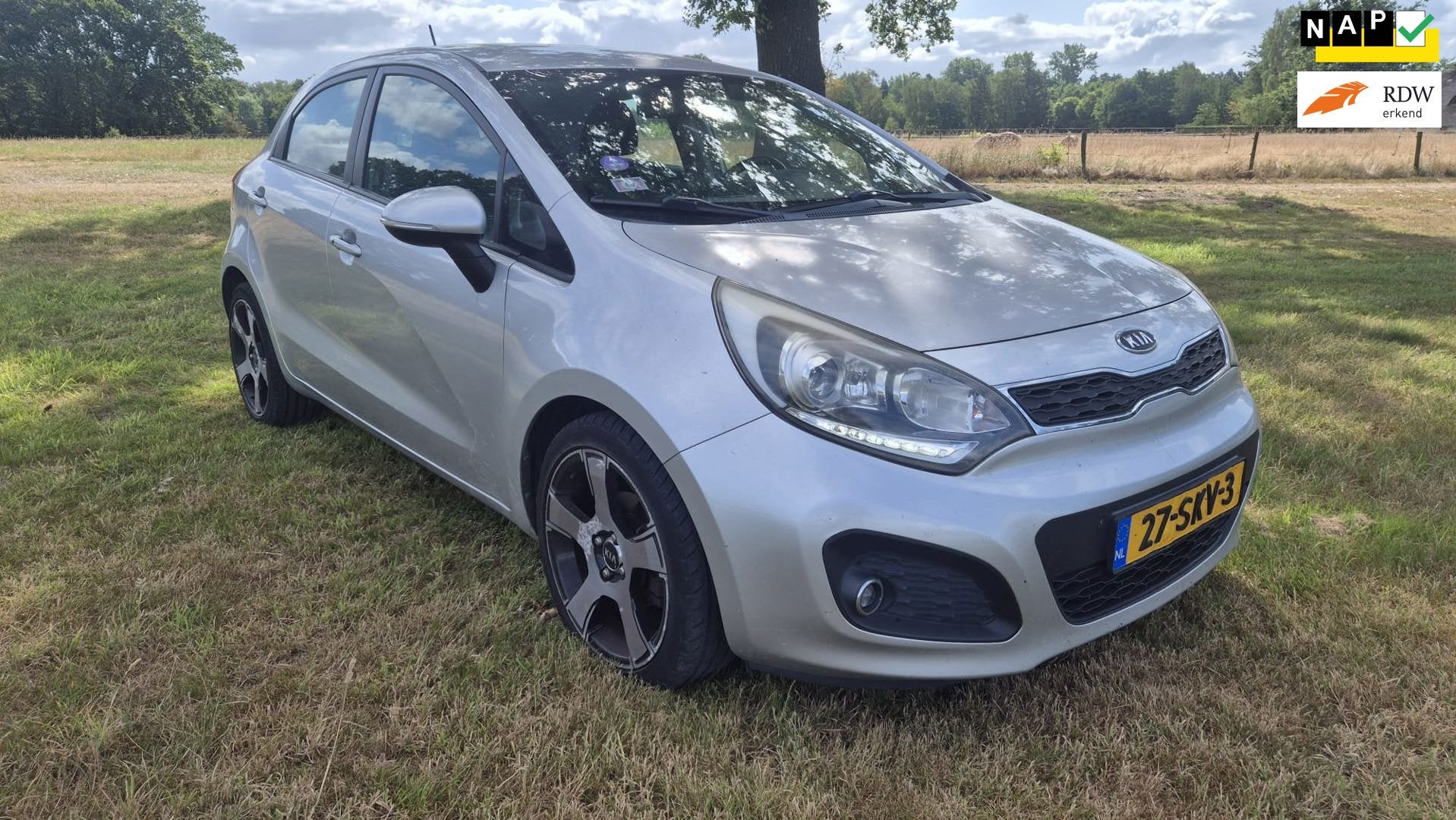 Kia Rio 1.2 CVVT Super Pack 5-deurs *apk:01-2027*, Auto's, Euro 5, 4 cilinders, Origineel Nederlands, Bedrijf