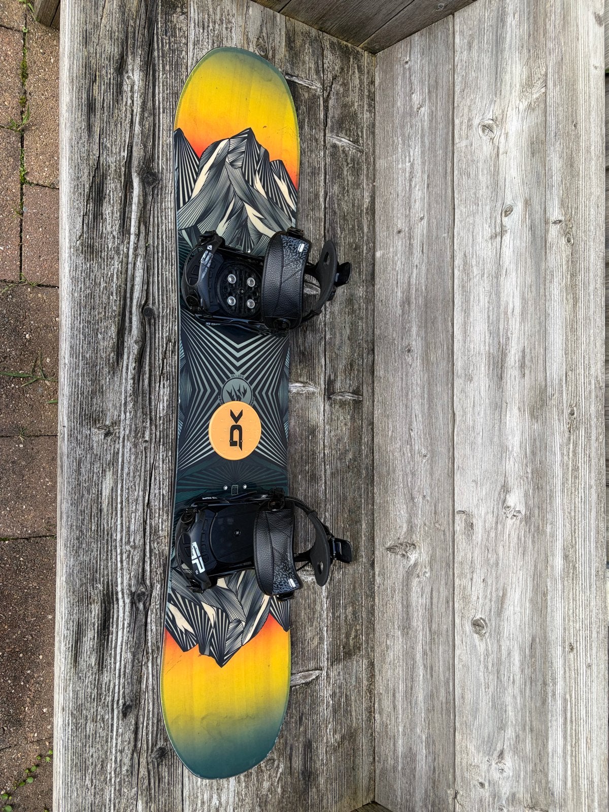Jones Prodigy Snowboard 130cm 2024 met Flow bindingen S, Ophalen, Zo goed als nieuw, Board