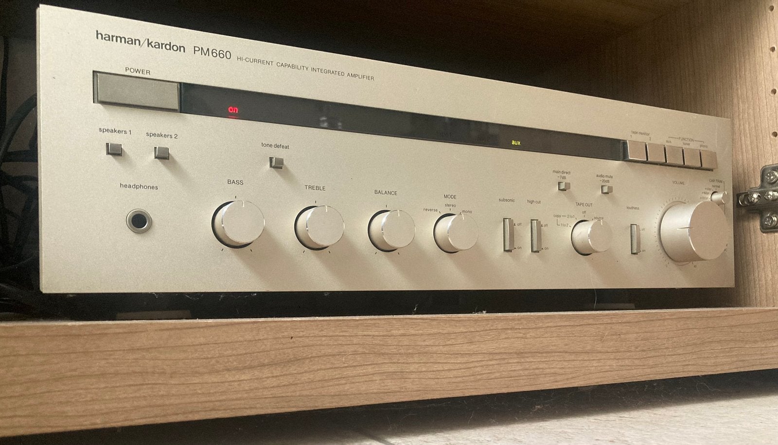 Vintage Harman Kardon PM660, Overige merken, Gebruikt, Ophalen of Verzenden, 60 tot 120 watt