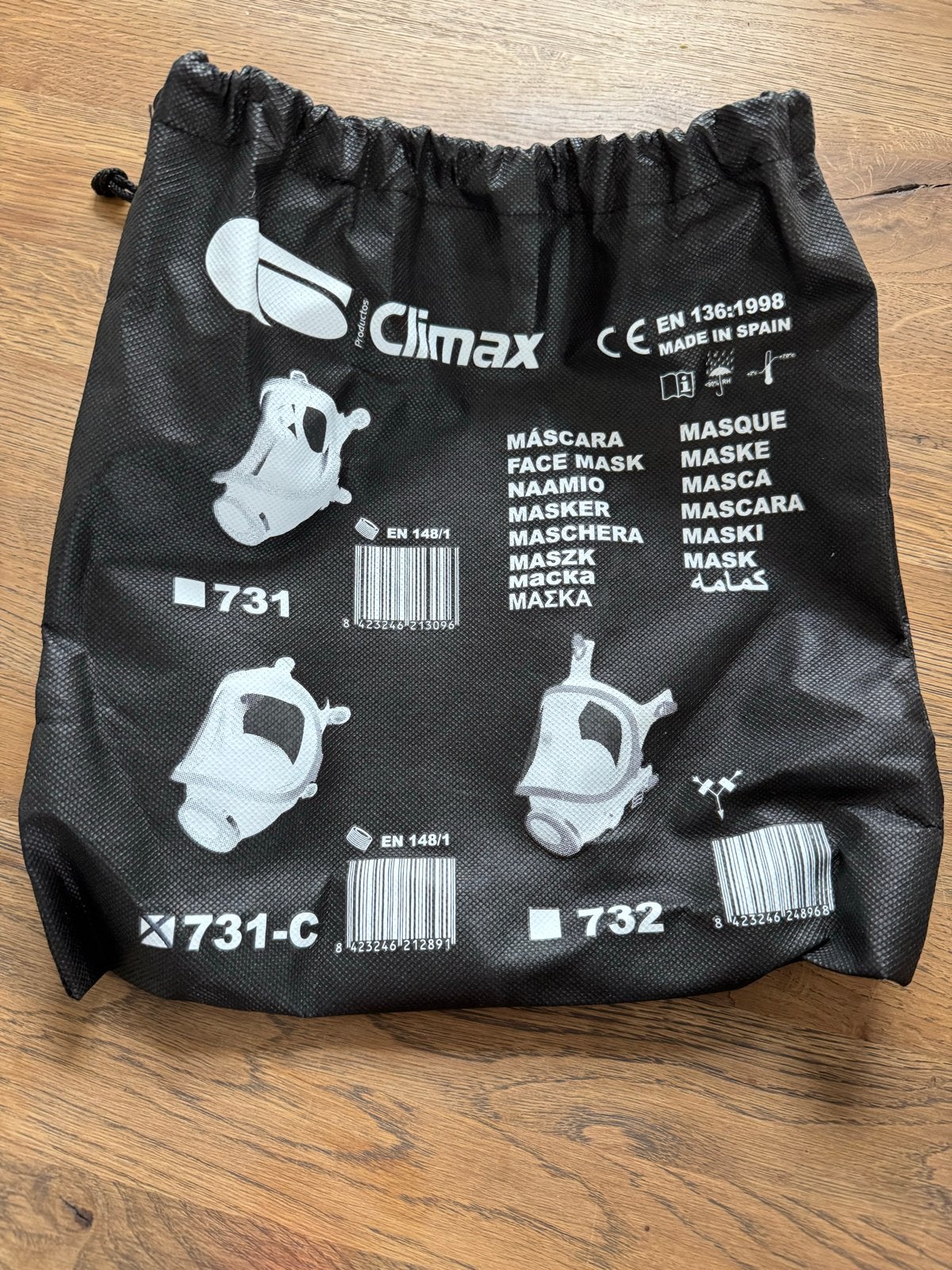 Nieuw Climax Volgelaatsmasker met filter 725 ABEK2P3, Ophalen of Verzenden, Nieuw, Volgelaatsmaskers