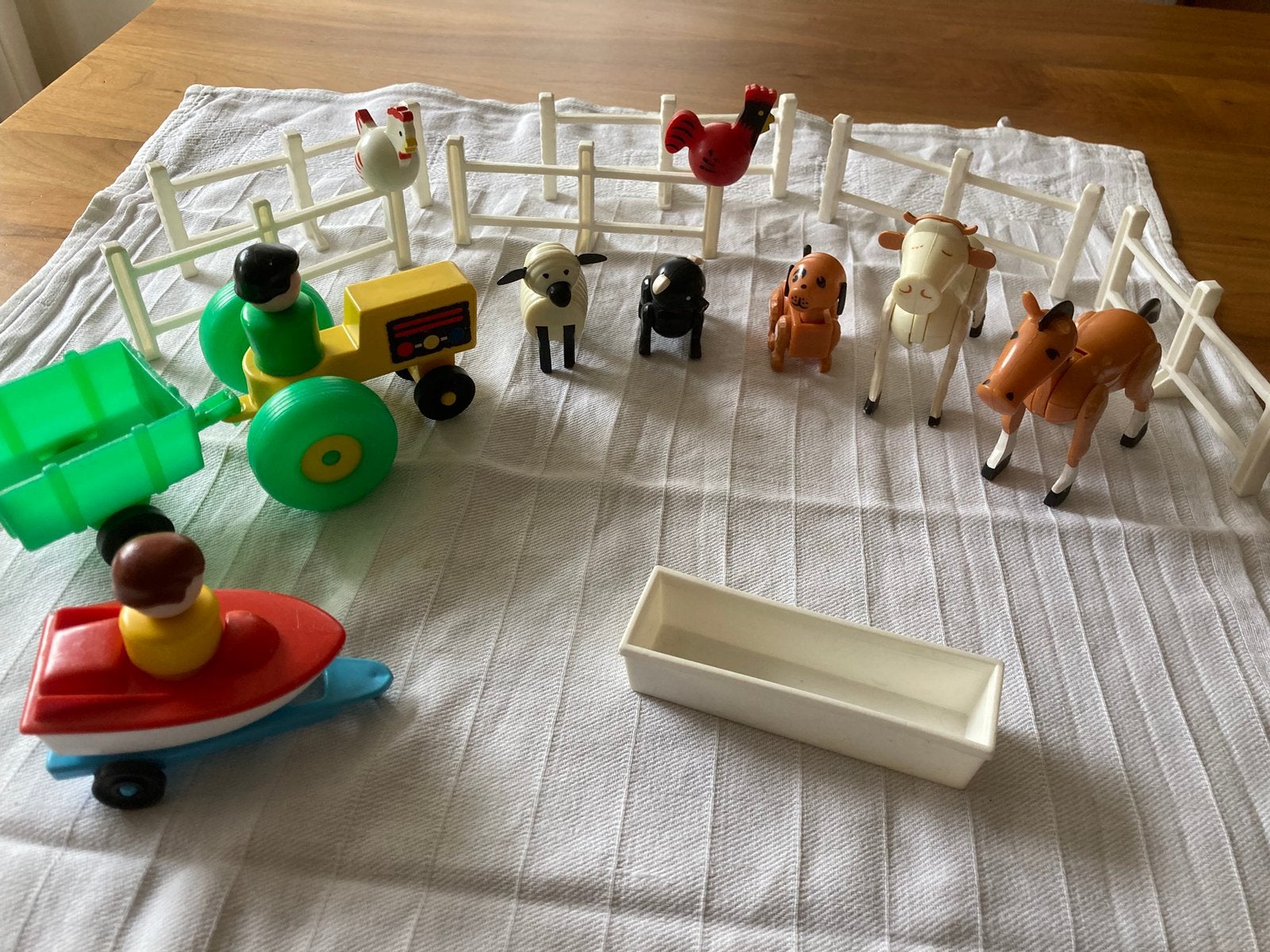 Onderdelen van fisher price oa boerderij, Verzamelen, Ophalen of Verzenden, Gebruikt