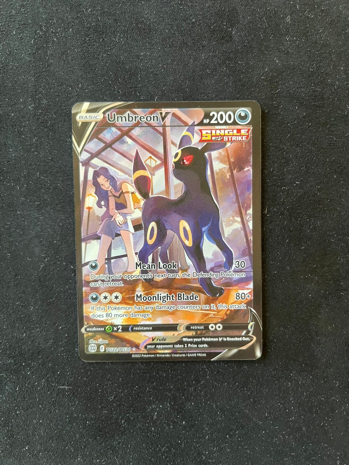 Umbreon V #TG22, Ophalen of Verzenden, Zo goed als nieuw