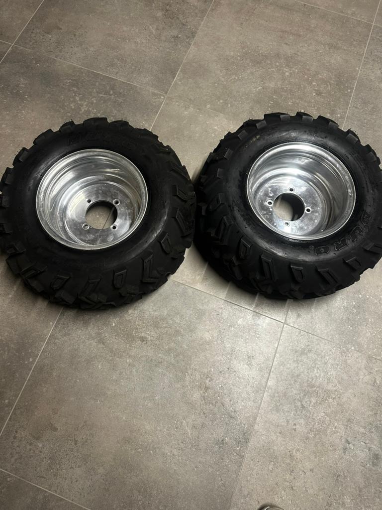Quad banden 4x110 kfx ltr trx ktm xc ( yfz raptor yfzr), Ophalen of Verzenden