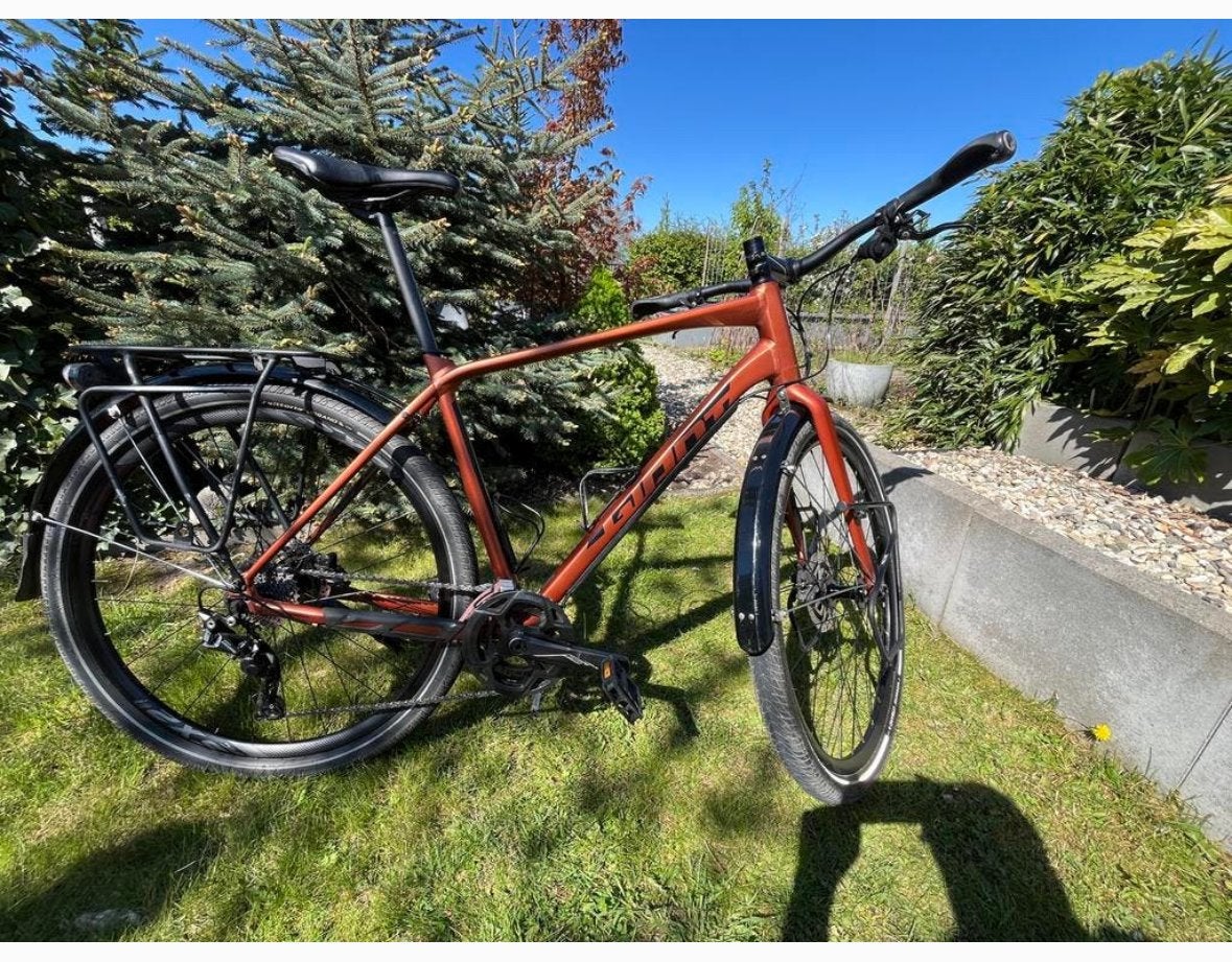 Giant Tough Road fiets - Shimano Deore - Framemaat L, Gebruikt, 57 tot 61 cm, Schijfrem, Giant