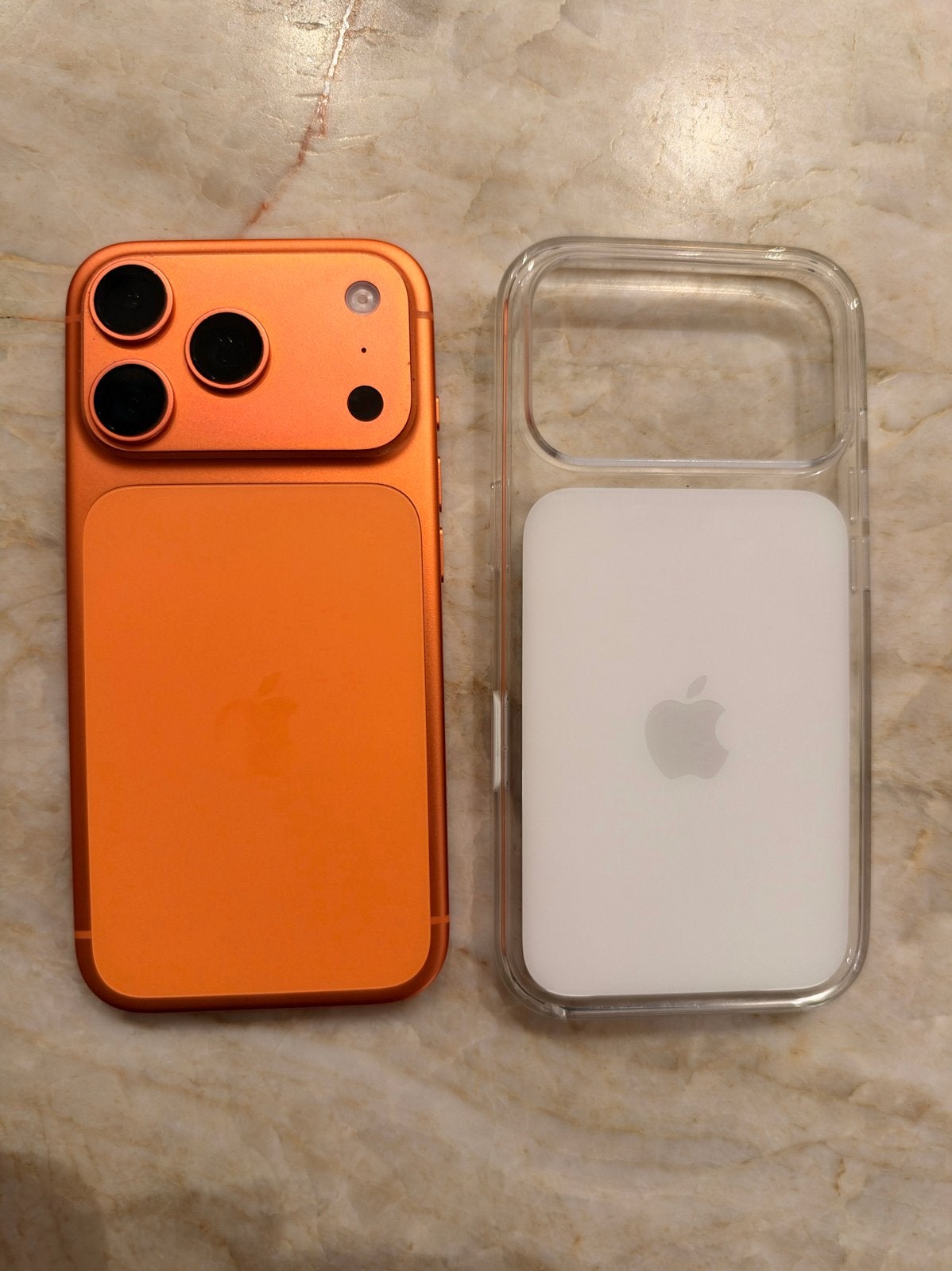iPhone 17 Pro, 256GB, 100% batterij volledig krasvrij, feb26, Telecommunicatie, Overige modellen, Zo goed als nieuw, Zonder simlock