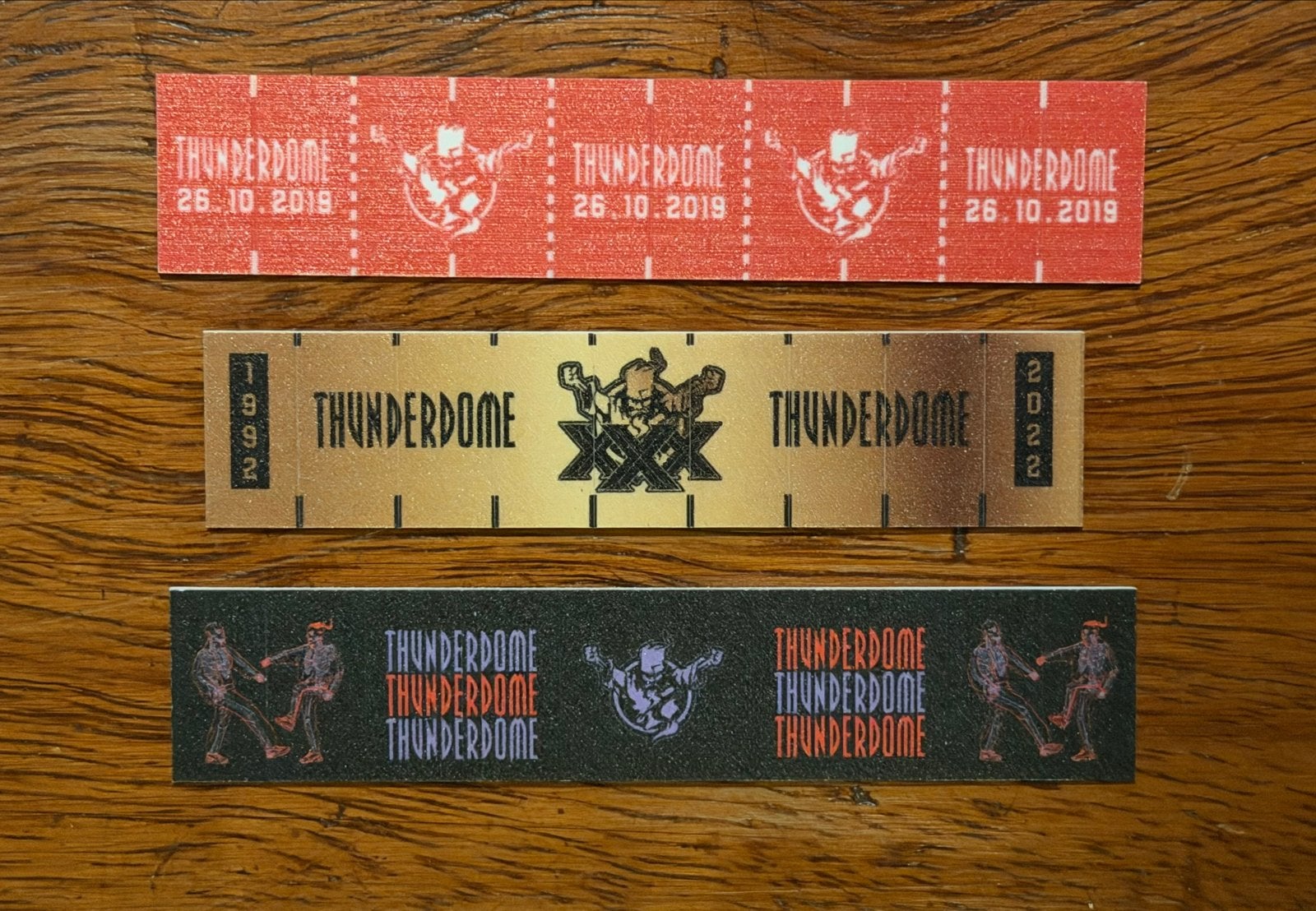 Thunderdome muntstrips 15 euro per stuk, Ophalen of Verzenden, Nieuw, Gebruiksvoorwerp