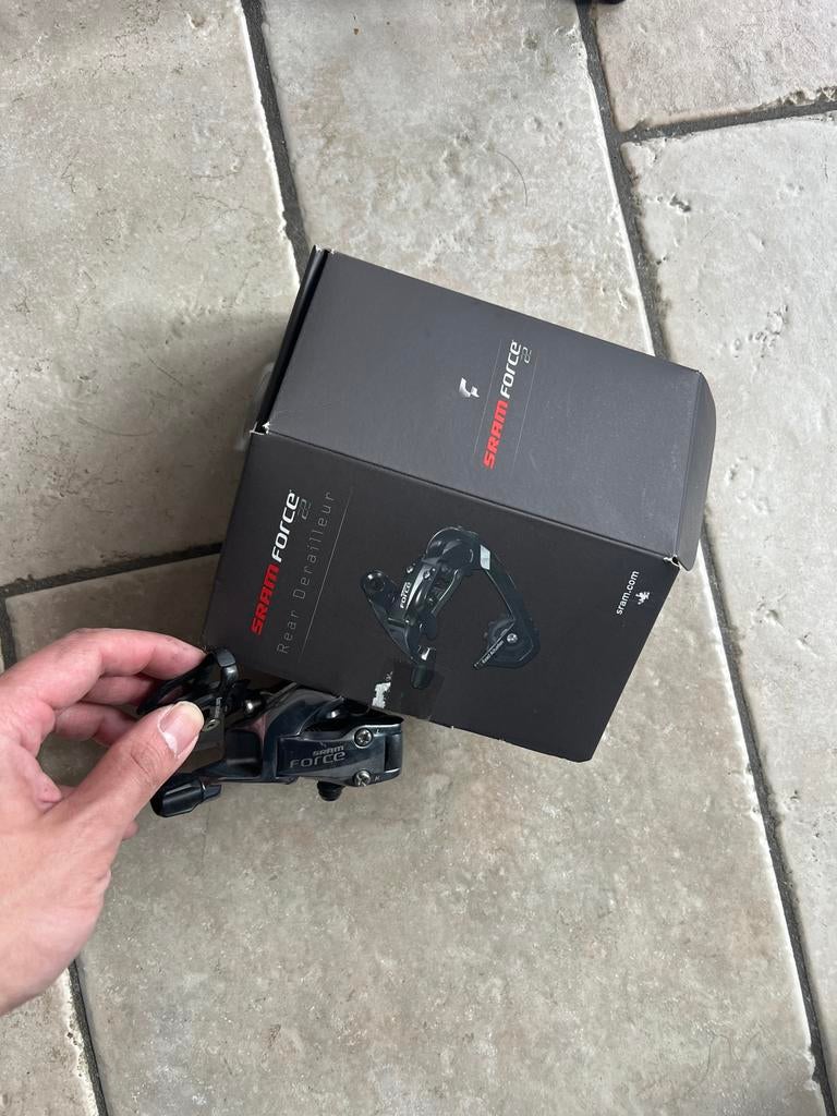 SRAM Force22 11-speed achterderailleur, max 30T, Fietsen en Brommers, Fietsonderdelen, Ophalen of Verzenden, Gebruikt, Racefiets