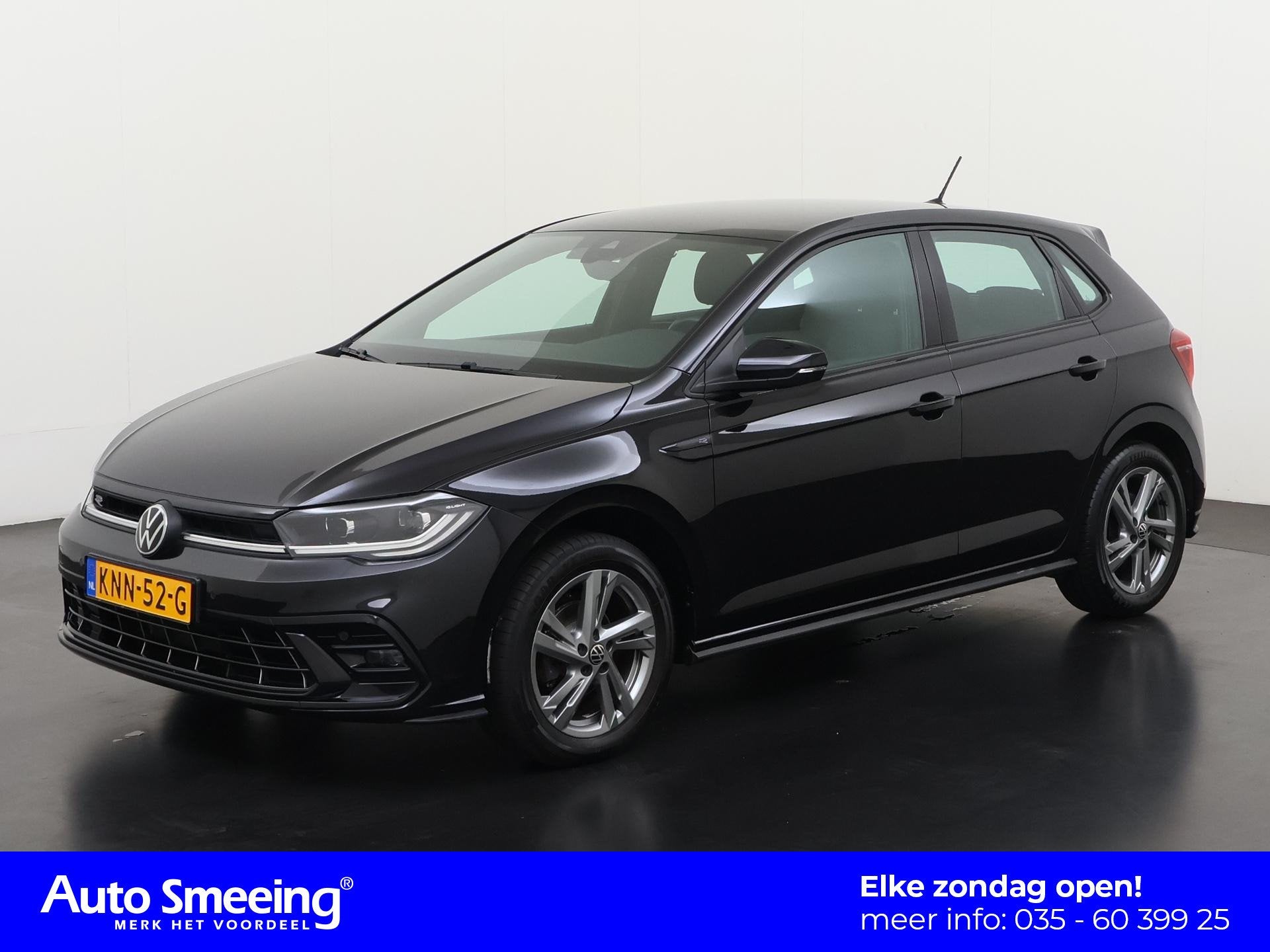 Volkswagen Polo 1.0 TSI R-Line DSG | Stoelverwarming | Zonda, Auto's, 12 maanden, Stof, Gebruikt, Euro 6