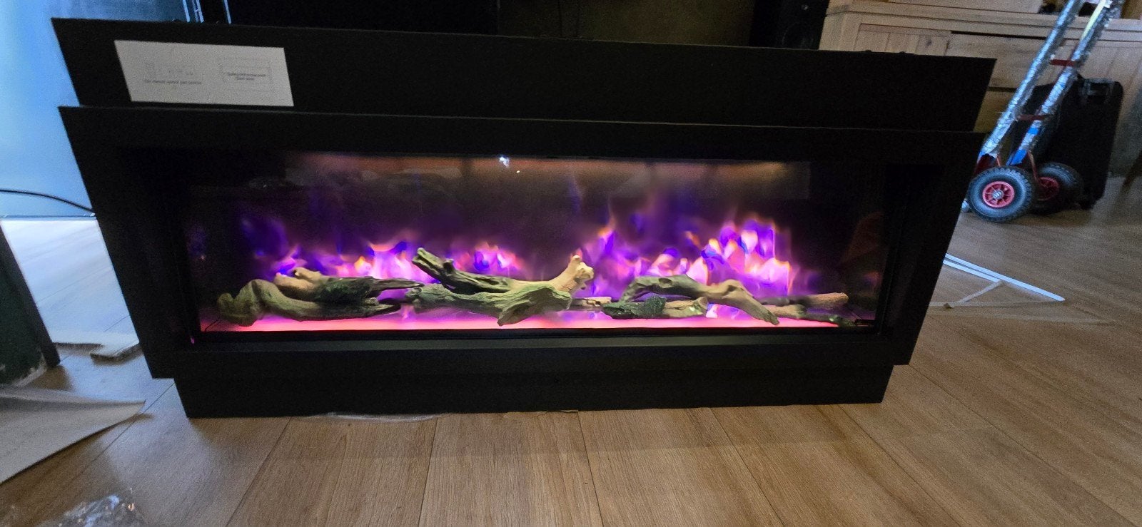 Nieuwe Remii BI-50-DEEP-OD elektrische inbouwhaard, Huis en Inrichting, Haarden, Ophalen of Verzenden, Amantii  remii, Amantii remii