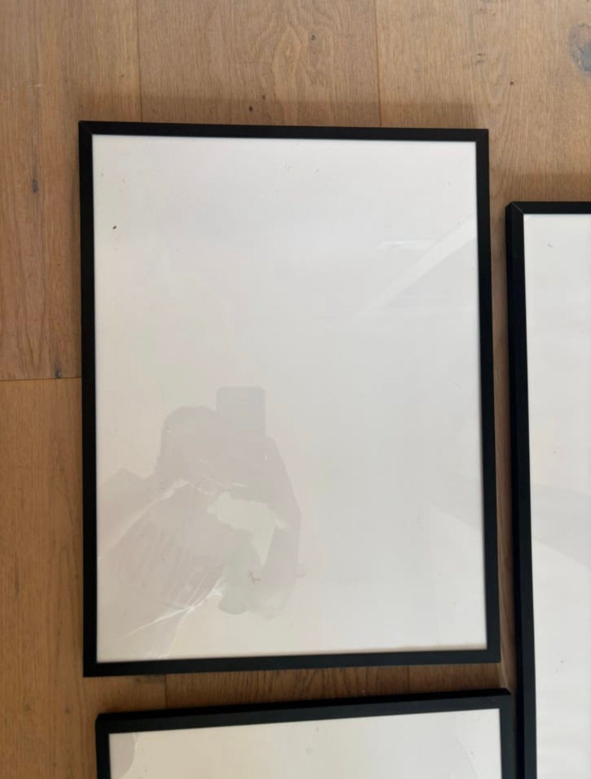 Fotolijsten zwarte rand 30x40 cm (LOMVIKEN), Ophalen, Zo goed als nieuw