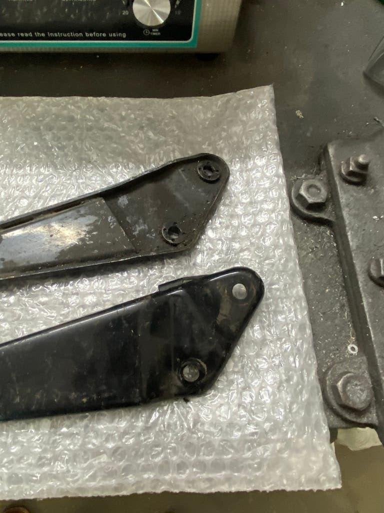 Suzuki RG500 Voetsteun achter, Ophalen of Verzenden