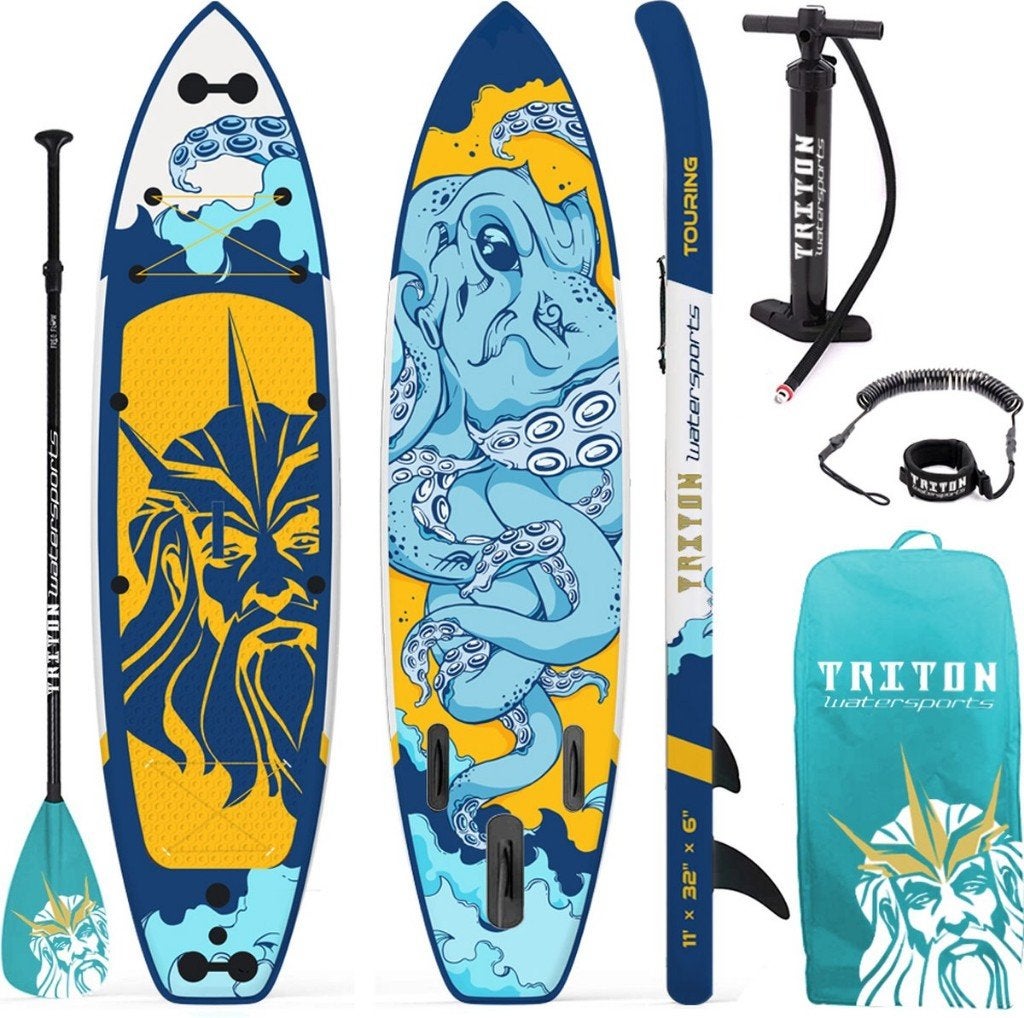 Tritan Touring SUP Octopus 11"x32"x 6", Ophalen, Zo goed als nieuw, SUP-boards