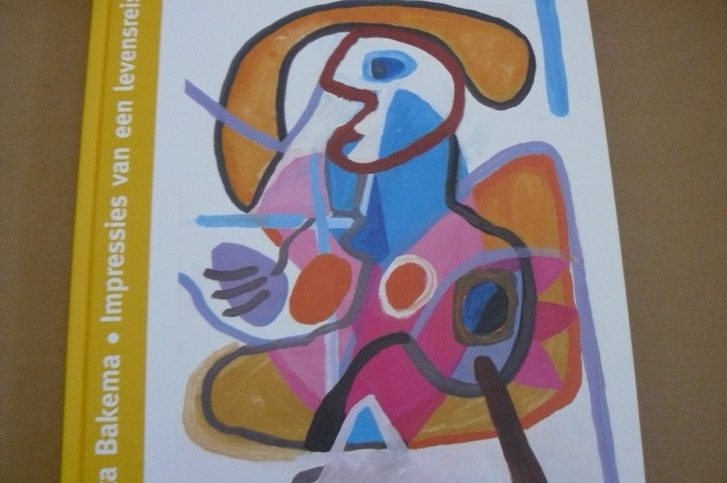 BRITA BAKEMA / Impressies van een levensreis / Karel Appel, Ophalen of Verzenden, Zo goed als nieuw