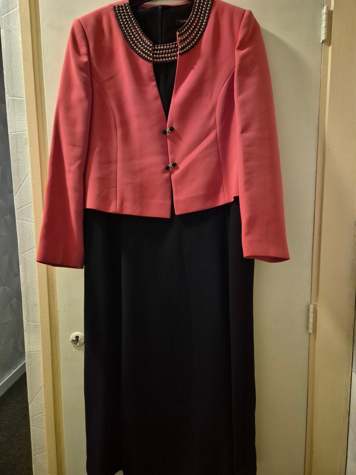 abiye 2 delig, Ophalen, Galajurk, Blauw, Maat 46/48 (XL) of groter