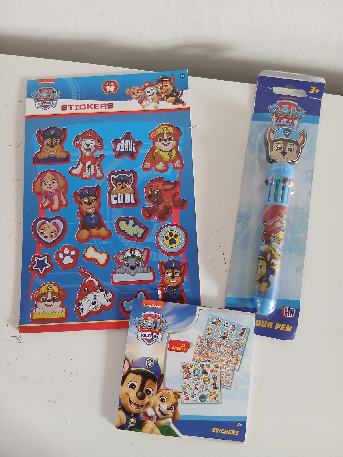 Paw Patrol sticker setje, Ophalen of Verzenden, Zo goed als nieuw, Knutselen