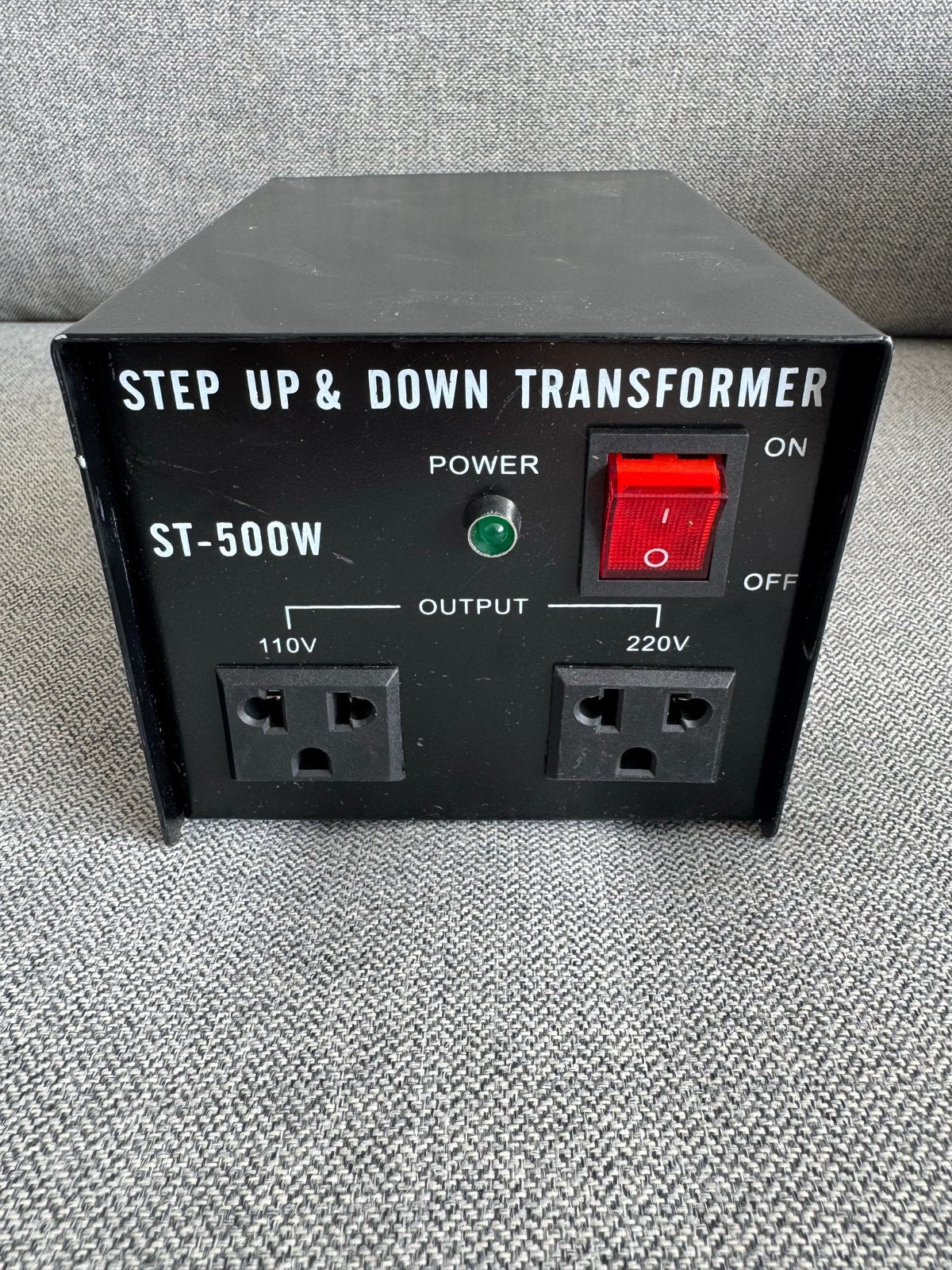 ST-500W Step Up & Down Transformator 110V/220V, Ophalen, Nieuw