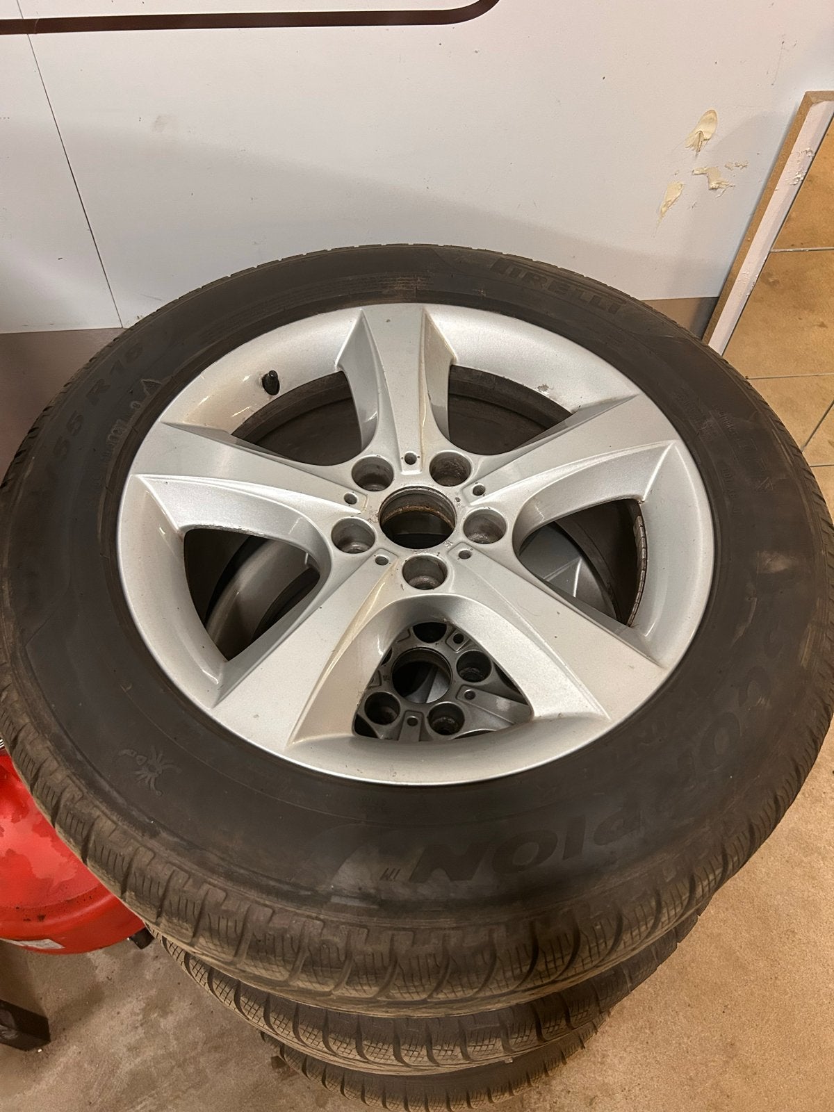 Winterbanden VW Transporter T5 / T6 / BMW X5 5x120, Ophalen, 18 inch, 255 mm, Banden en Velgen