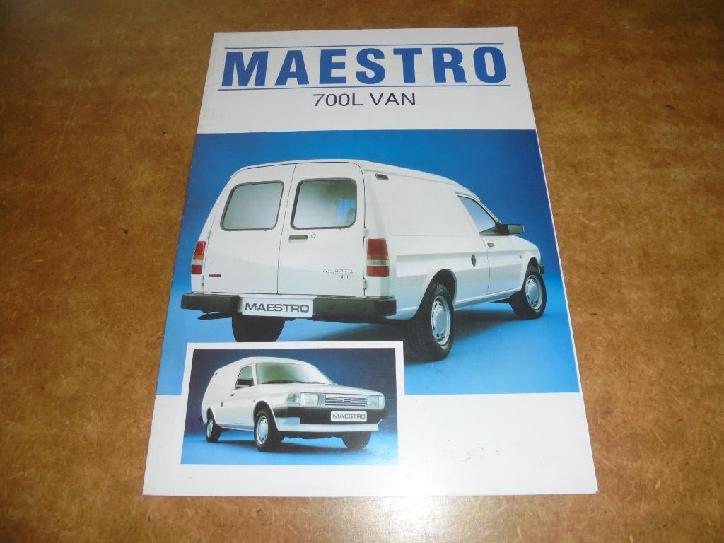 brochure Austin Maestro 700L Van, Ophalen of Verzenden, Zo goed als nieuw, Overige merken