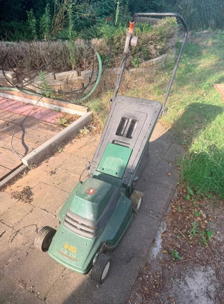 Elektrische grasmaaier Black & Decker, Ophalen, Gebruikt, Elektrische grasmaaier, Opvangbak