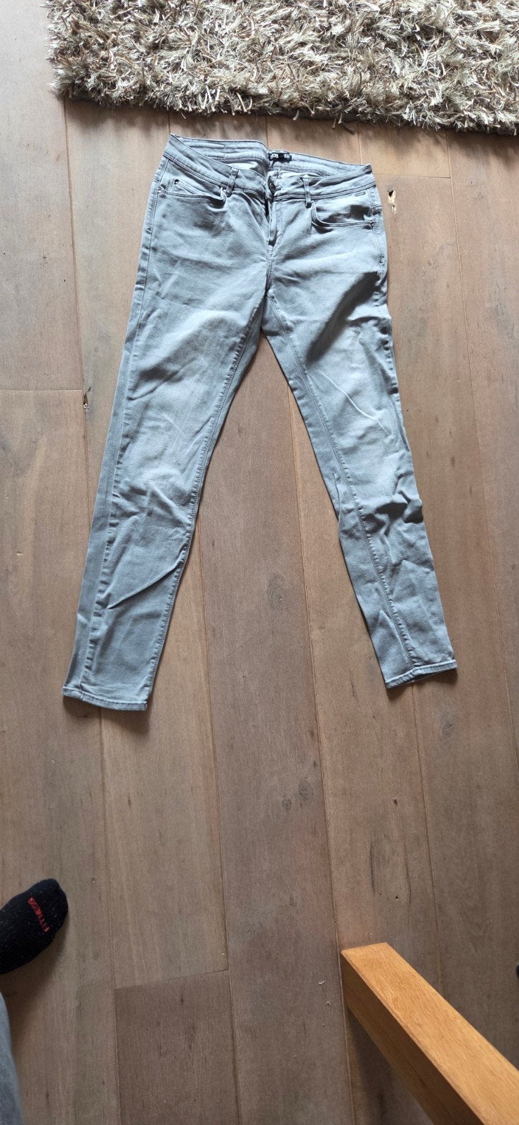 Grijze Supertrash spijkerbroek maat 40, Supertrash, Gedragen, Ophalen, Maat 38/40 (M)