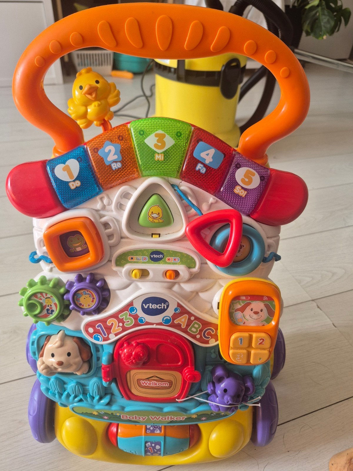 speel leren loop wagen, Kinderen en Baby's, Speelgoed | Vtech, Ophalen, Zo goed als nieuw, 6 maanden tot 2 jaar