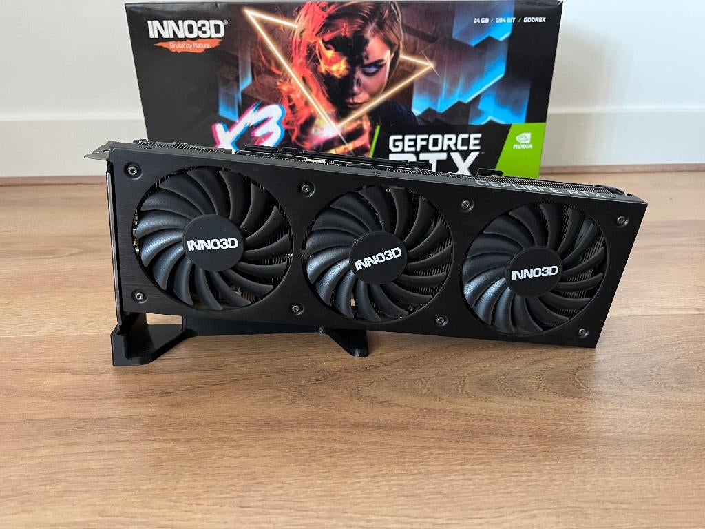 Garantie! ~ INNO3D GeForce RTX 3090 X3, GDDR6, PCI-Express 4, Ophalen of Verzenden, Zo goed als nieuw