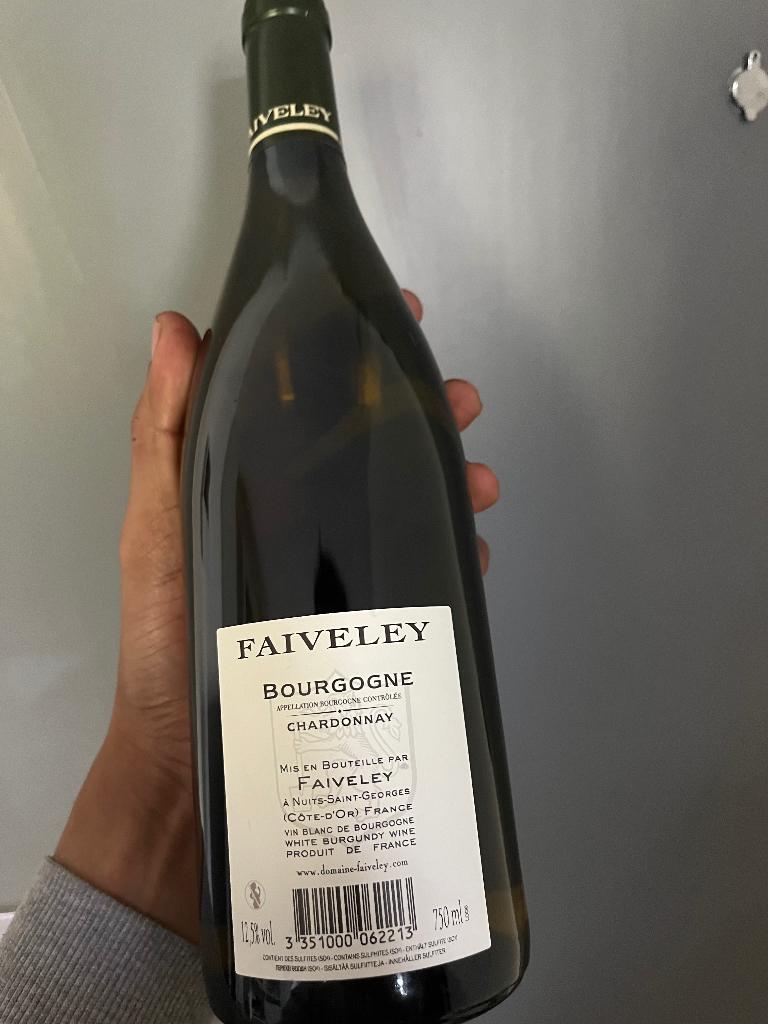 Faiveley bourgogne chardonnay, Ophalen of Verzenden, Nieuw, Frankrijk, Witte wijn