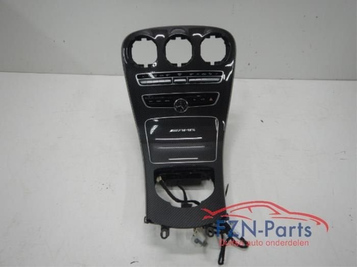 Mercedes-Benz C-Klasse W205 C63 C43 AMG Middenconsole Carbon, Ophalen of Verzenden, Gebruikt