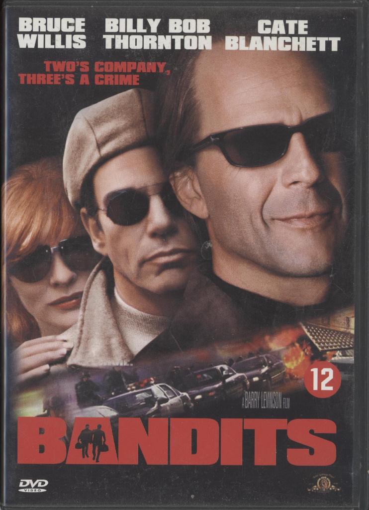 41) Bandits: met Bruce Willis en Billy Bob Thornton, Cd's en Dvd's, Vanaf 12 jaar, Ophalen of Verzenden, Gebruikt, Actiekomedie