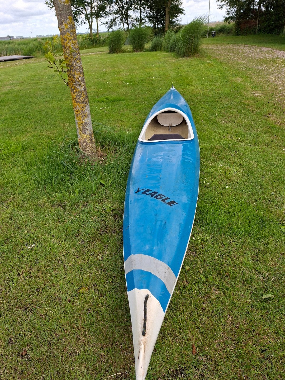 Kajak 'YEAGLE' met peddels en spatzeil - Blijf droog!, Watersport en Boten, Kajaks, Ophalen