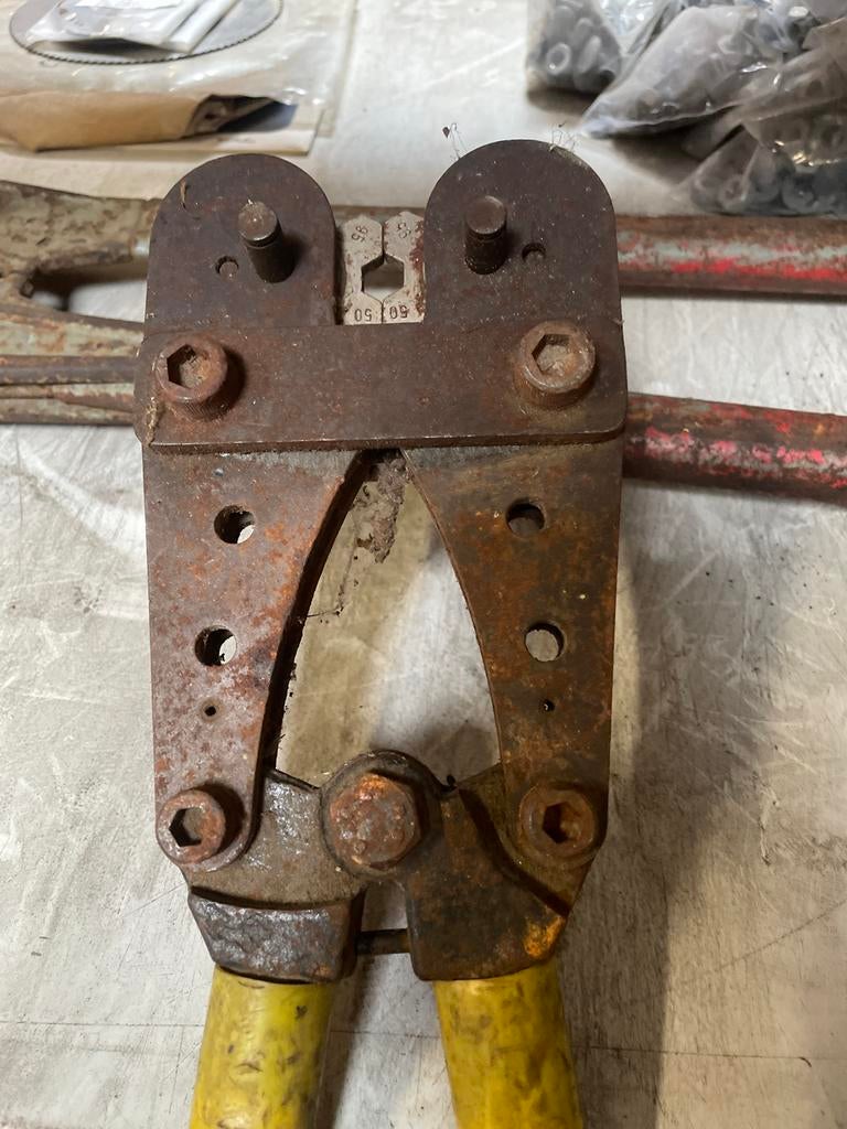 Klauke perstang  - Robuuste boutenschaar, Doe-het-zelf en Verbouw, Gereedschap | Handgereedschap, Ophalen of Verzenden, Gebruikt