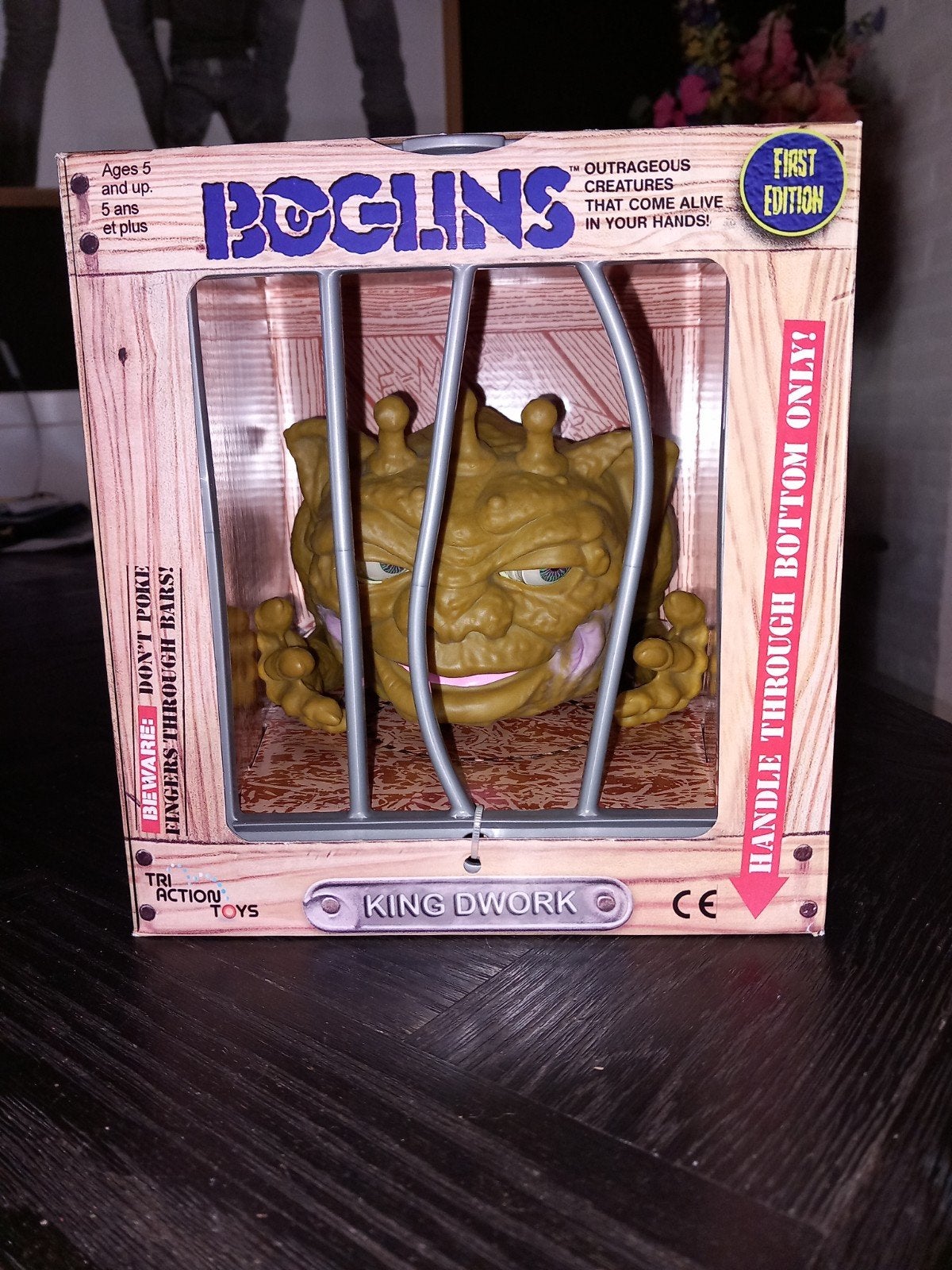 Boglins King Dwork, Tri-Action Toys, Nieuw, Info@triactiontoys.com, PO Box 123, Speelgoedstad, 1234 AB