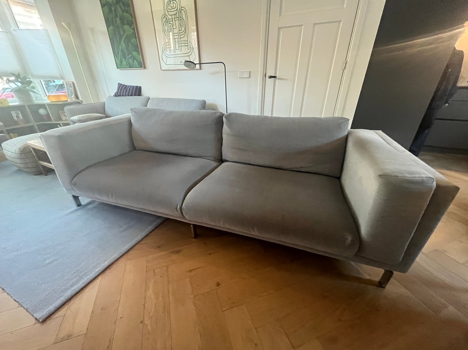 Bank - ikea Nockeby 250 x 95cm, Huis en Inrichting, Ophalen, Gebruikt