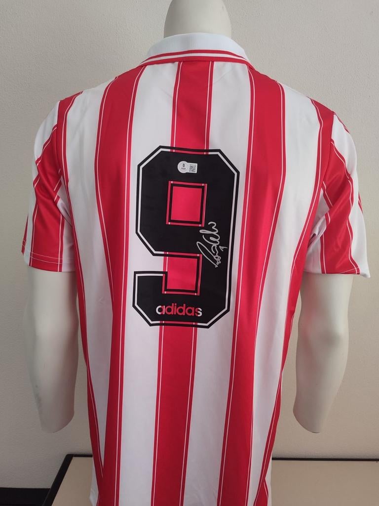 Ronaldo De Lima R9 gesigneerd PSV shirt met Beckett coa, Verzamelen, Sportartikelen en Voetbal, Ophalen of Verzenden, Nieuw, Shirt