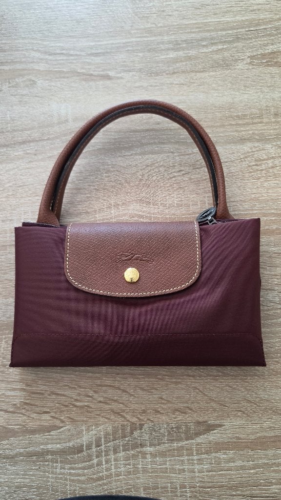 Longchamp Le Pliage One Schoudertas, Ophalen of Verzenden, Zo goed als nieuw, Rood, Schoudertasje