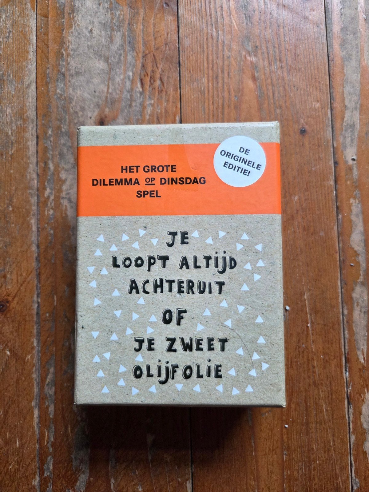 Het Grote Dilemma op Dinsdag Spel - Originele Editie, Vijf spelers of meer, Ophalen of Verzenden, Zo goed als nieuw, BIS Publishers