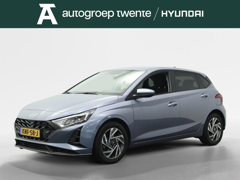 Hyundai i20 1.0 T-GDI Comfort Smart | Navigatie | Private le, Keurmerk '100% Onderhouden', 12 maanden, Gebruikt, Blauw
