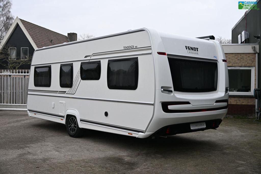 Fendt Tendenza 560 SG Luifel Mover Fietsdrager Dakairco TV, Caravans en Kamperen, Rondzit, Bedrijf, Tot en met 4, 1500 - 2000 kg