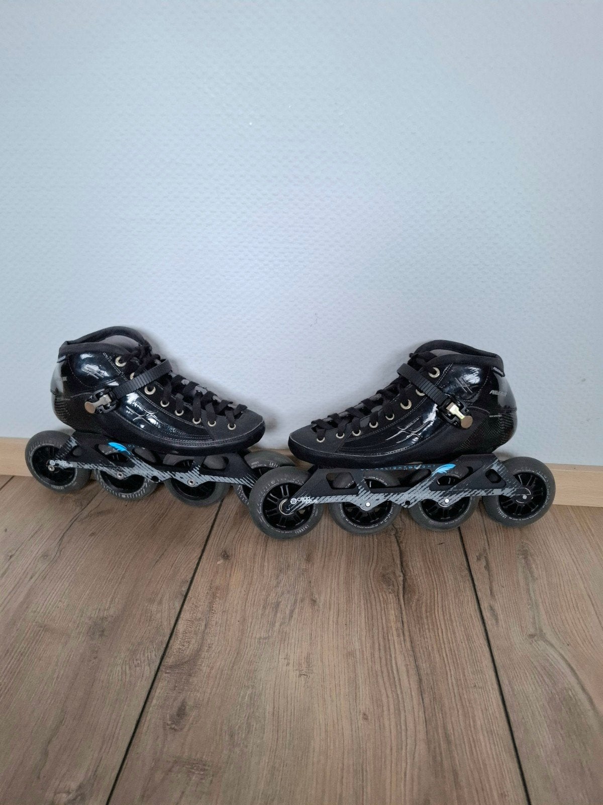 Powerslide DoubleX skeelers maat 43, Ophalen of Verzenden, Zo goed als nieuw, Inline skates 4 wielen, Powerslide