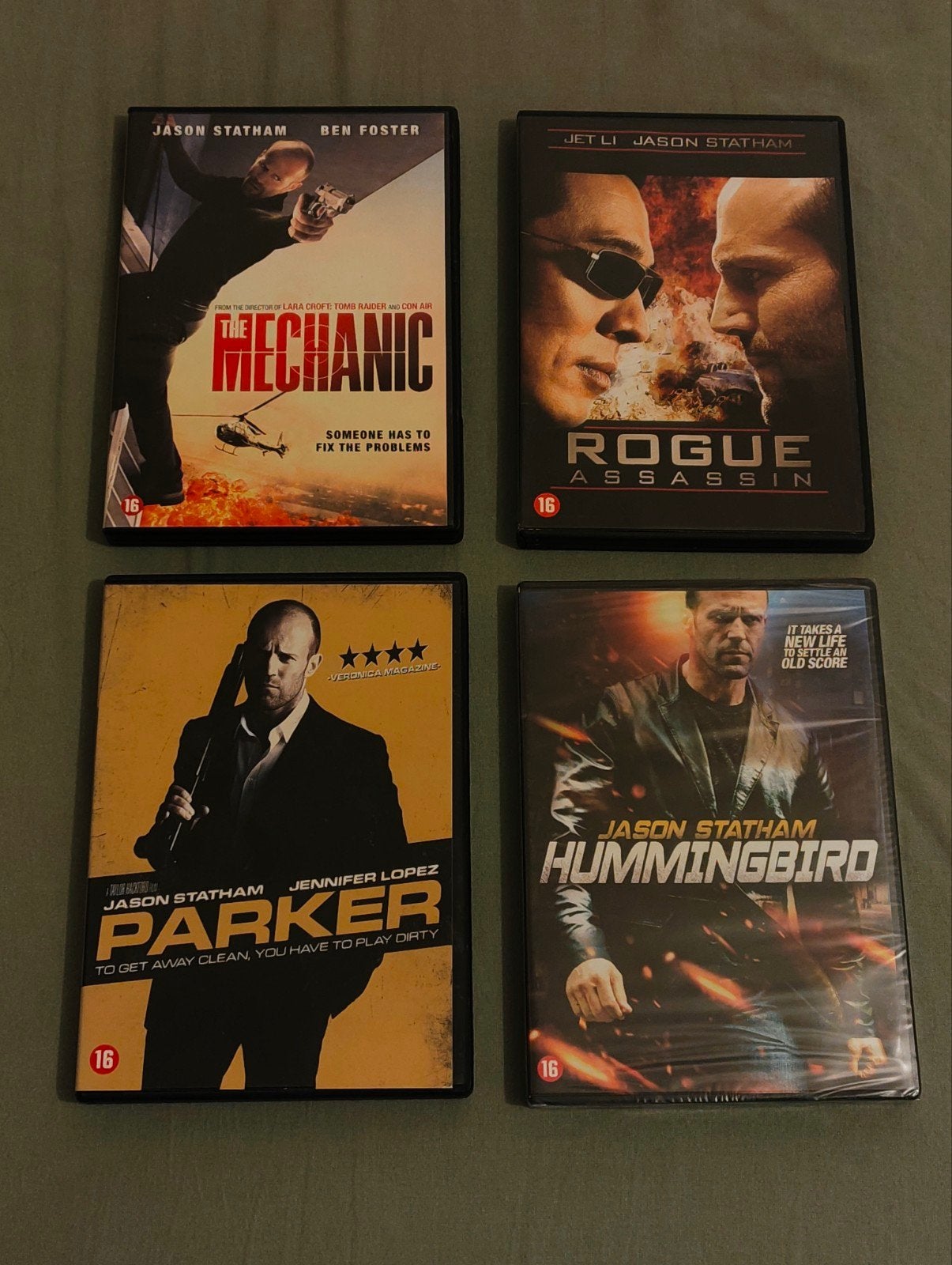 Jason Statham DVD Collectie, Engels, Vanaf 16 jaar, Nederlands, Actiethriller